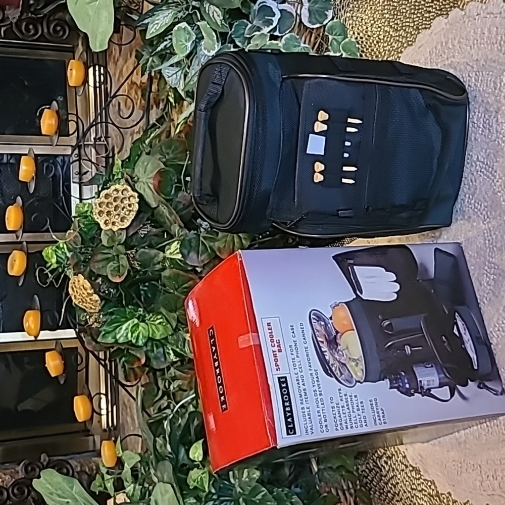 Claybrooke Sport Cooler Bag w/Removable Tote & Cell Phone Case